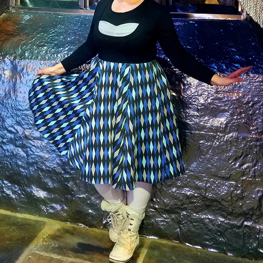 Pinup girl clothing, Alfreda Dress